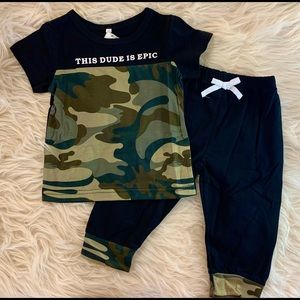 Boys boutique outfit set
